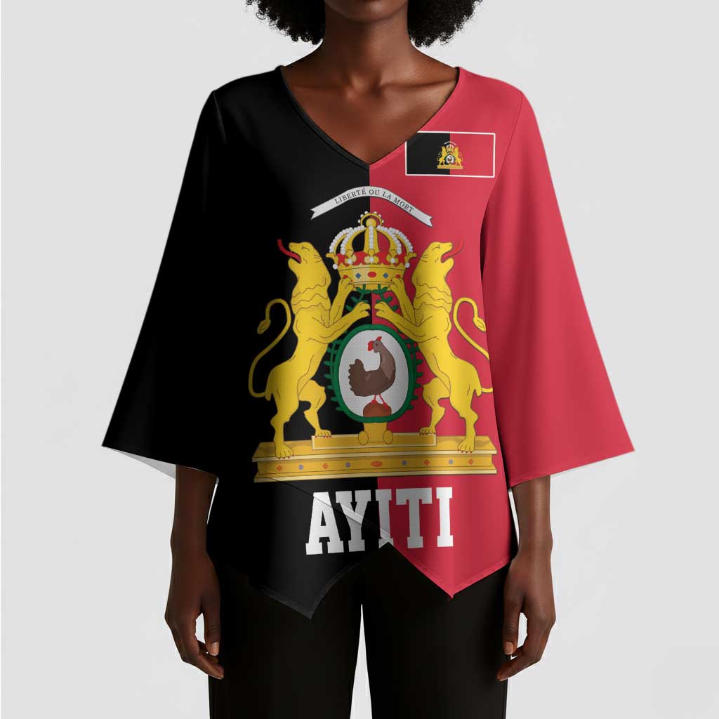 First Empire Afro-Haitians 1804-1806 Kimono Sleeve Blouse Liberte ou la Mort