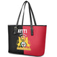 First Empire Afro-Haitians 1804-1806 Leather Tote Bag Liberte ou la Mort - African Pride