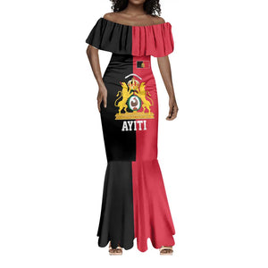 First Empire Afro-Haitians 1804-1806 Mermaid Dress Liberte ou la Mort - African Pride