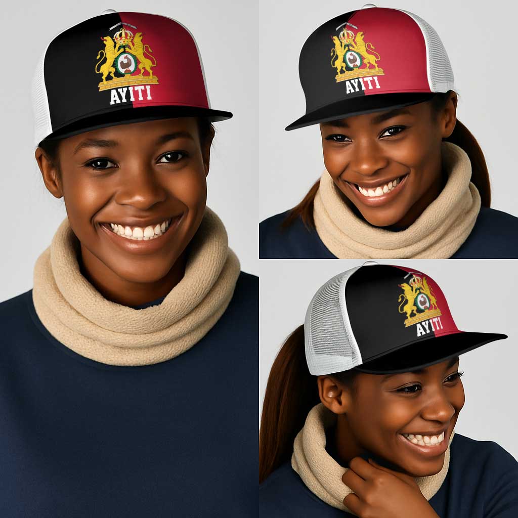 First Empire Afro-Haitians 1804-1806 Mesh Trucker Cap Liberte ou la Mort! - African Pride