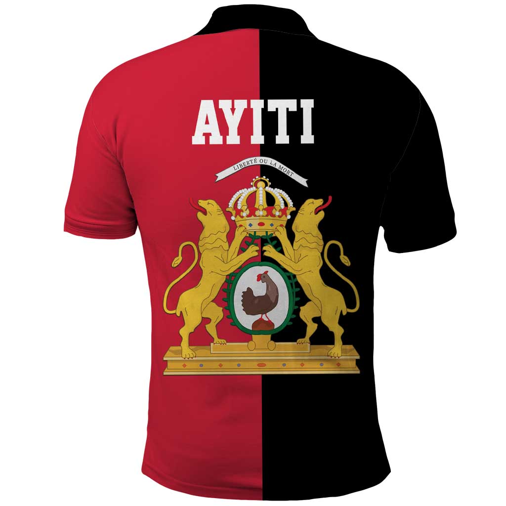 First Empire Afro-Haitians 1804-1806 Polo Shirt Liberte ou la Mort - African Pride