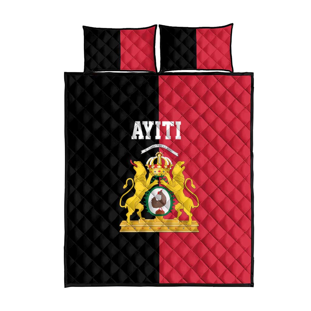 First Empire Afro-Haitians 1804-1806 Quilt Bed Set Liberte ou la Mort - African Pride