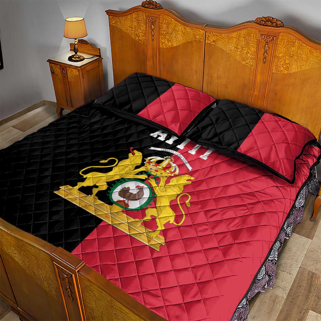 First Empire Afro-Haitians 1804-1806 Quilt Bed Set Liberte ou la Mort - African Pride