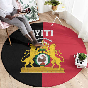 First Empire Afro-Haitians 1804-1806 Round Carpet Liberte ou la Mort - African Pride