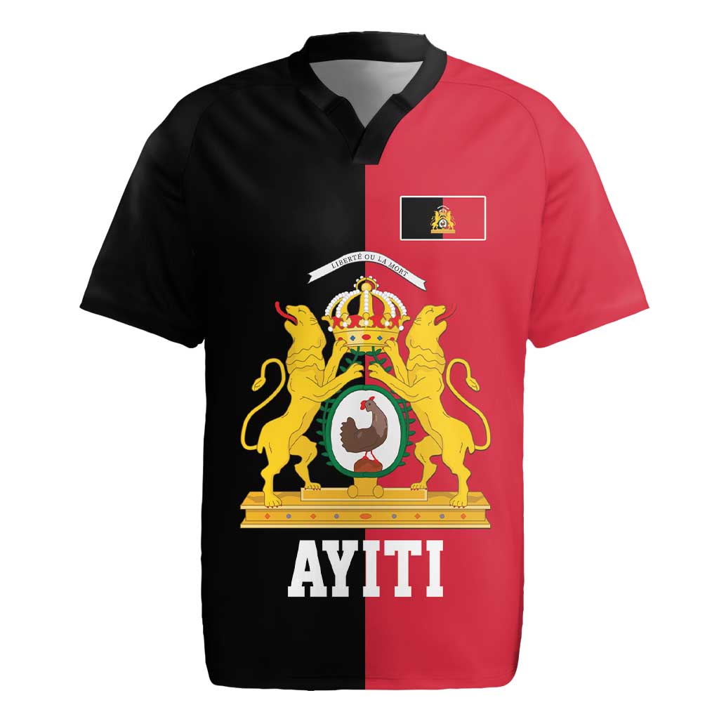 First Empire Afro-Haitians 1804-1806 Rugby Jersey Liberte ou la Mort - African Pride
