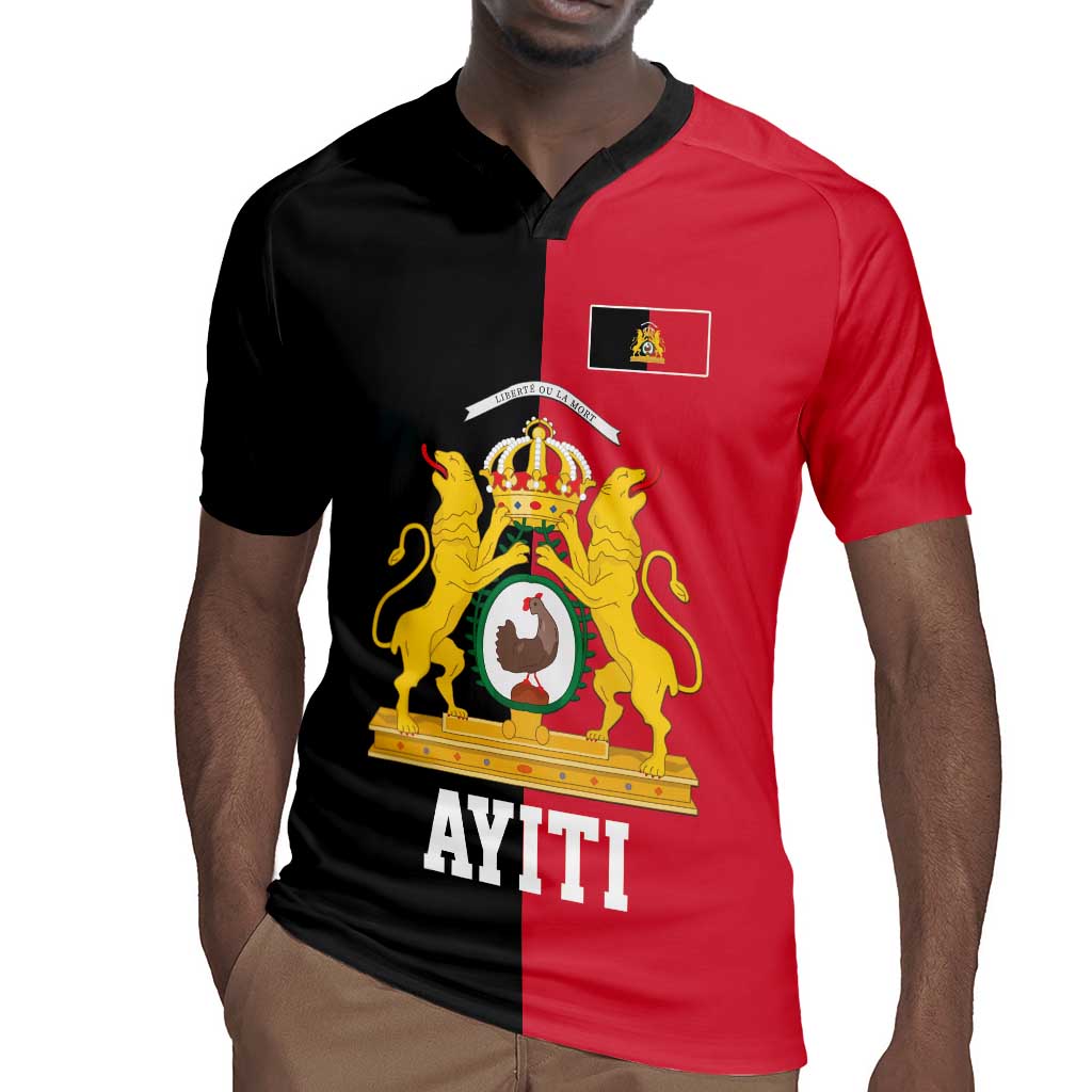 First Empire Afro-Haitians 1804-1806 Rugby Jersey Liberte ou la Mort - African Pride
