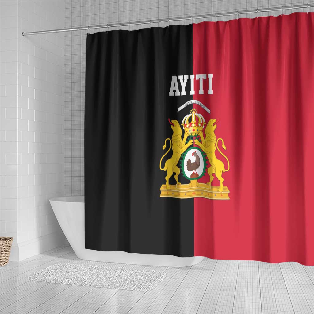 First Empire Afro-Haitians 1804-1806 Shower Curtain Liberte ou la Mort - African Pride