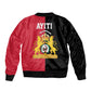 First Empire Afro-Haitians 1804-1806 Sleeve Zip Bomber Jacket Liberte ou la Mort - African Pride
