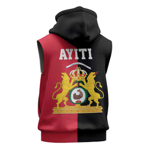 First Empire Afro-Haitians 1804-1806 Sleeveless Hoodie Liberte ou la Mort - African Pride
