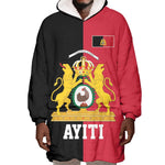 First Empire Afro-Haitians 1804-1806 Wearable Blanket Hoodie Liberte ou la Mort - African Pride