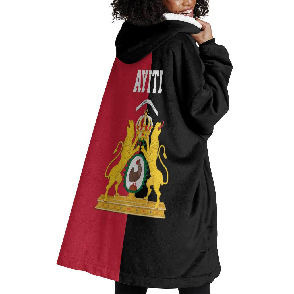 First Empire Afro-Haitians 1804-1806 Wearable Blanket Hoodie Liberte ou la Mort - African Pride