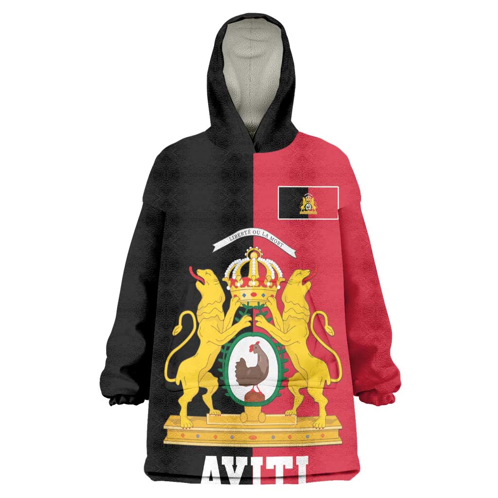 First Empire Afro-Haitians 1804-1806 Wearable Blanket Hoodie Liberte ou la Mort - African Pride