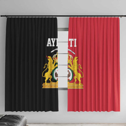 First Empire Afro-Haitians 1804-1806 Window Curtain Liberte ou la Mort - African Pride