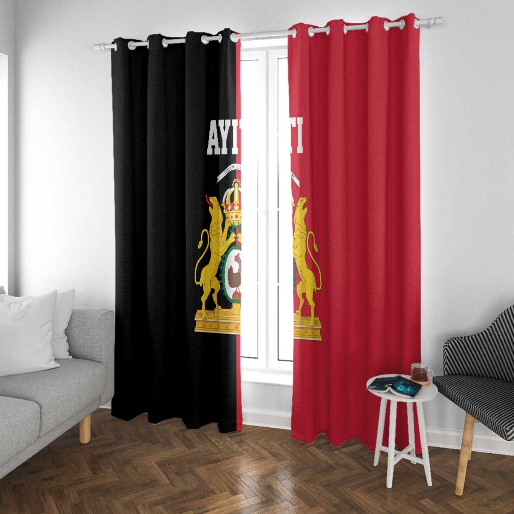 First Empire Afro-Haitians 1804-1806 Window Curtain Liberte ou la Mort - African Pride