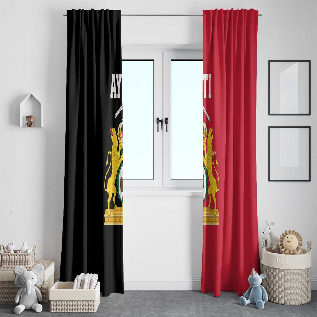 First Empire Afro-Haitians 1804-1806 Window Curtain Liberte ou la Mort - African Pride