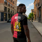 First Empire Afro-Haitians 1804-1806 Zipper Polo Shirt Liberte ou la Mort