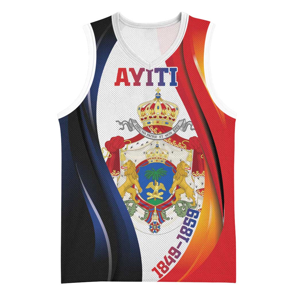 Personalized Second Empire Afro-Haitians 1849-1859 Basketball Jersey Dieu Ma Patrie Et Mon Epee - African Pride