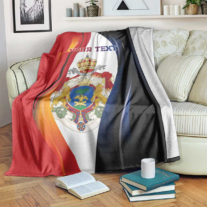 Personalized Second Empire Afro-Haitians 1849-1859 Blanket Dieu Ma Patrie Et Mon Epee - African Pride