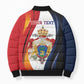 Personalized Second Empire Afro-Haitians 1849-1859 Bomber Puffer Jacket Dieu Ma Patrie Et Mon Epee