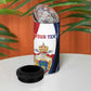 Personalized Second Empire Afro-Haitians 1849-1859 4 in 1 Can Cooler Tumbler Dieu Ma Patrie Et Mon Epee - African Pride