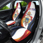 Personalized Second Empire Afro-Haitians 1849-1859 Car Seat Cover Dieu Ma Patrie Et Mon Epee - African Pride
