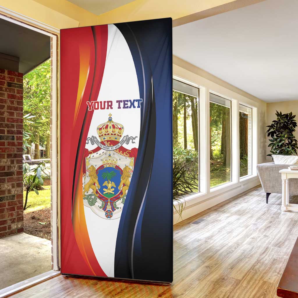 Personalized Second Empire Afro-Haitians 1849-1859 Door Cover Dieu Ma Patrie Et Mon Epee