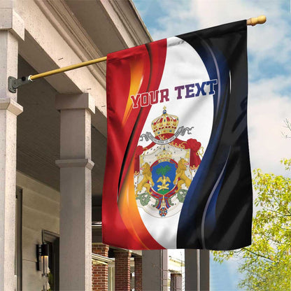 Personalized Second Empire Afro-Haitians 1849-1859 Garden Flag Dieu Ma Patrie Et Mon Epee - African Pride