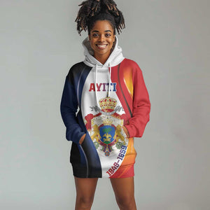 Personalized Second Empire Afro-Haitians 1849-1859 Hoodie Dress Dieu Ma Patrie Et Mon Epee - African Pride