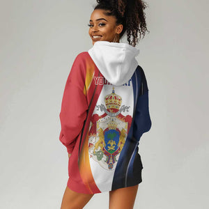 Personalized Second Empire Afro-Haitians 1849-1859 Hoodie Dress Dieu Ma Patrie Et Mon Epee - African Pride