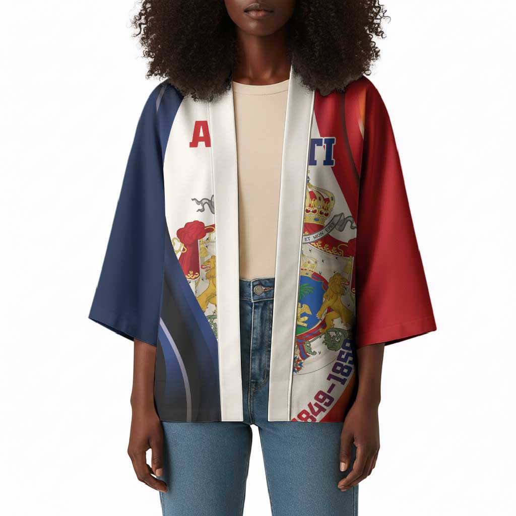 Personalized Second Empire Afro-Haitians 1849-1859 Kimono Dieu Ma Patrie Et Mon Epee