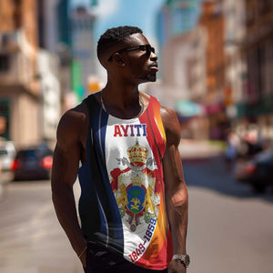 Personalized Second Empire Afro-Haitians 1849-1859 Men Tank Top Dieu Ma Patrie Et Mon Epee - African Pride