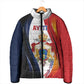 Personalized Second Empire Afro-Haitians 1849-1859 Padded Jacket Dieu Ma Patrie Et Mon Epee