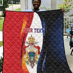 Personalized Second Empire Afro-Haitians 1849-1859 Quilt Dieu Ma Patrie Et Mon Epee - African Pride