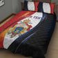 Personalized Second Empire Afro-Haitians 1849-1859 Quilt Bed Set Dieu Ma Patrie Et Mon Epee - African Pride