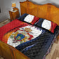 Personalized Second Empire Afro-Haitians 1849-1859 Quilt Bed Set Dieu Ma Patrie Et Mon Epee - African Pride