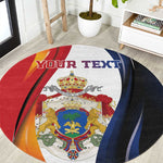 Personalized Second Empire Afro-Haitians 1849-1859 Round Carpet Dieu Ma Patrie Et Mon Epee - African Pride