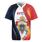 Personalized Second Empire Afro-Haitians 1849-1859 Rugby Jersey Dieu Ma Patrie Et Mon Epee - African Pride
