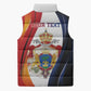 Personalized Second Empire Afro-Haitians 1849-1859 Sleeveless Puffer Jacket Dieu Ma Patrie Et Mon Epee