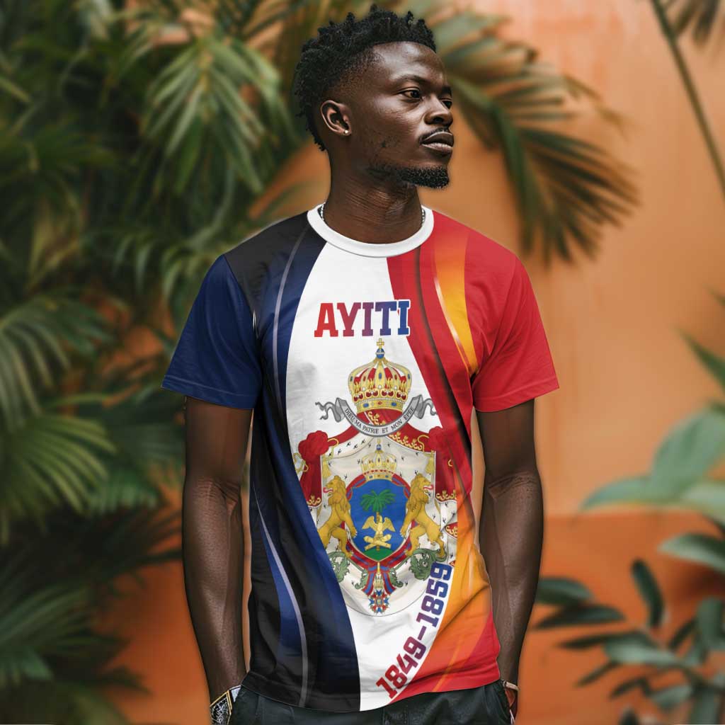Personalized Second Empire Afro-Haitians 1849-1859 T shirt Dieu Ma Patrie Et Mon Epee - African Pride