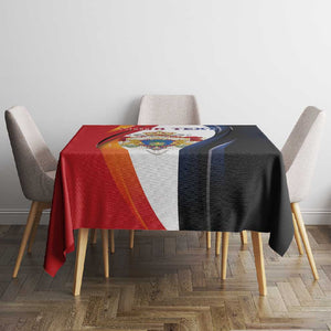 Personalized Second Empire Afro-Haitians 1849-1859 Tablecloth Dieu Ma Patrie Et Mon Epee - African Pride