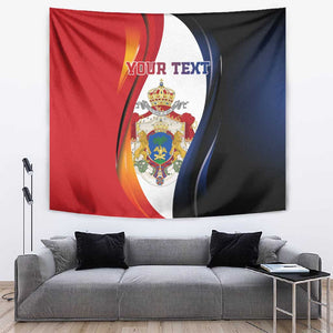 Personalized Second Empire Afro-Haitians 1849-1859 Tapestry Dieu Ma Patrie Et Mon Epee - African Pride