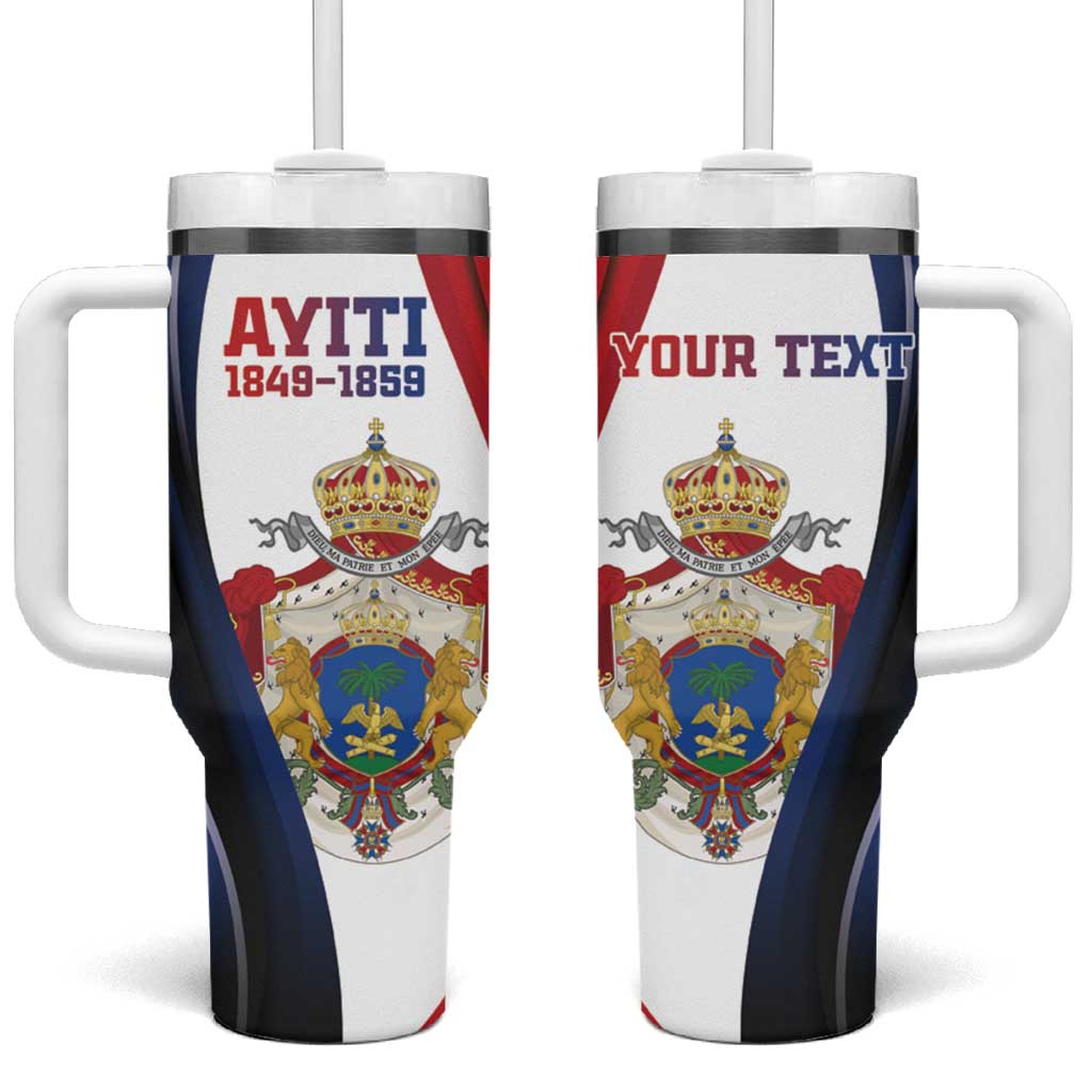Personalized Second Empire Afro-Haitians 1849-1859 Tumbler With Handle Dieu Ma Patrie Et Mon Epee - African Pride