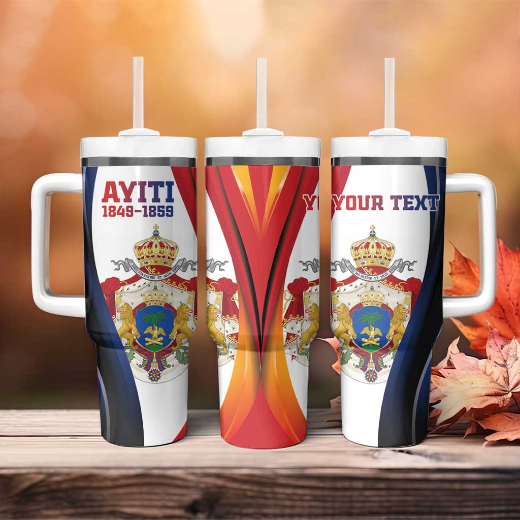 Personalized Second Empire Afro-Haitians 1849-1859 Tumbler With Handle Dieu Ma Patrie Et Mon Epee - African Pride