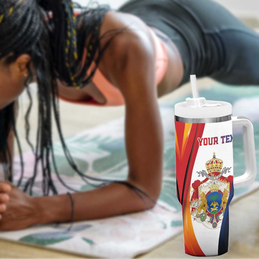 Personalized Second Empire Afro-Haitians 1849-1859 Tumbler With Handle Dieu Ma Patrie Et Mon Epee - African Pride