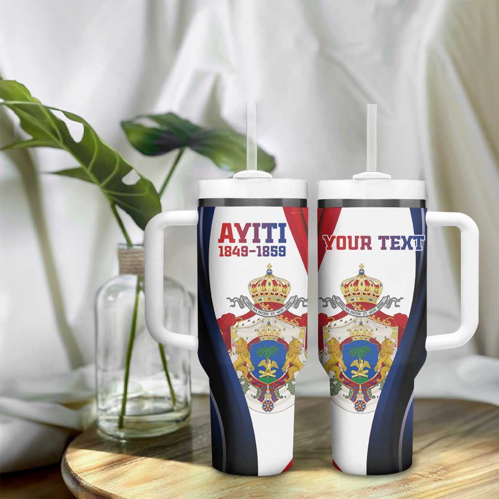Personalized Second Empire Afro-Haitians 1849-1859 Tumbler With Handle Dieu Ma Patrie Et Mon Epee - African Pride