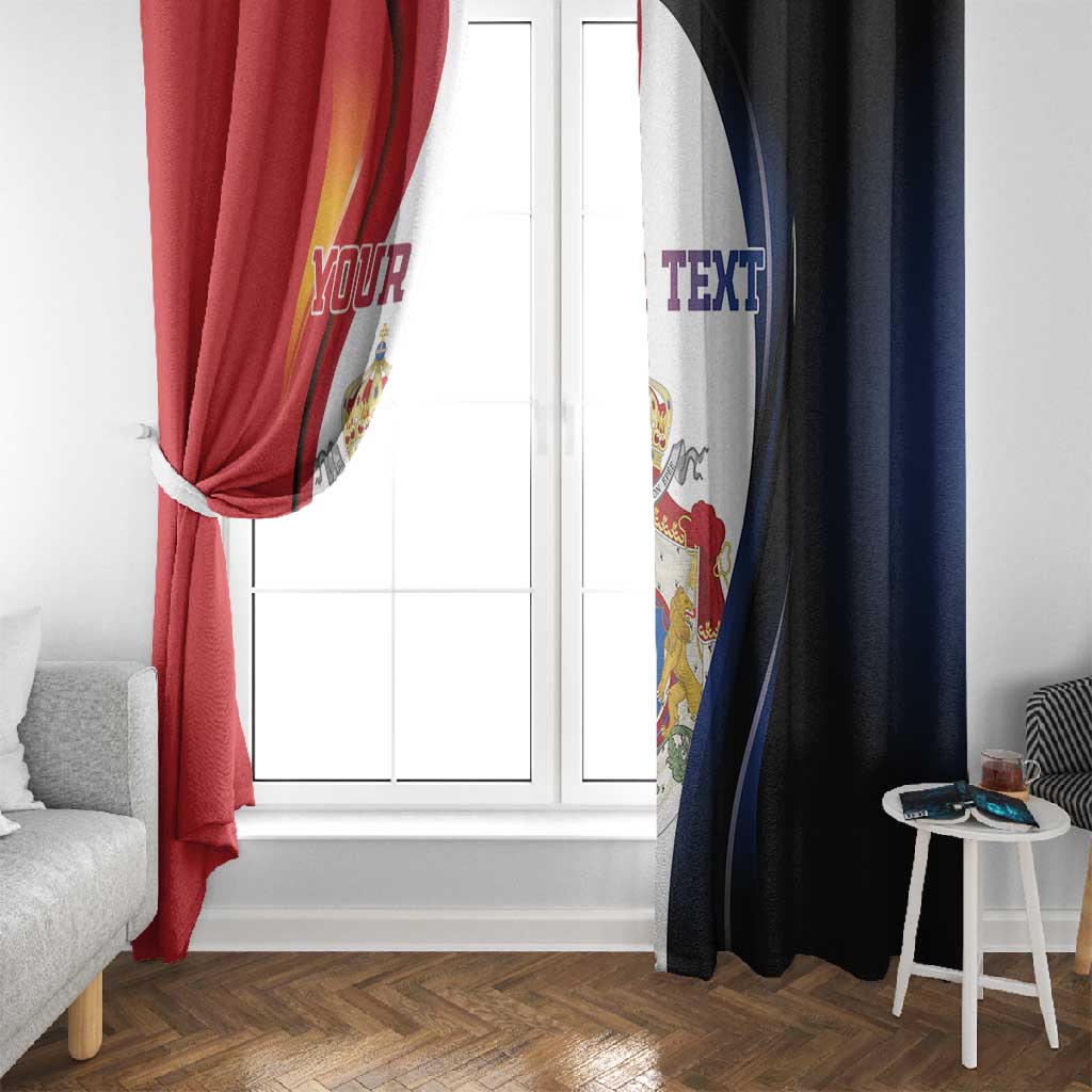 Personalized Second Empire Afro-Haitians 1849-1859 Window Curtain Dieu Ma Patrie Et Mon Epee - African Pride