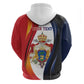Personalized Second Empire Afro-Haitians 1849-1859 Zip Hoodie Dieu Ma Patrie Et Mon Epee - African Pride