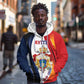 Personalized Second Empire Afro-Haitians 1849-1859 Zip Hoodie Dieu Ma Patrie Et Mon Epee - African Pride