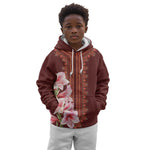 Africa Dashiki Kid Hoodie With Belladonna Lily