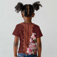 Africa Dashiki Kid T shirt With Belladonna Lily